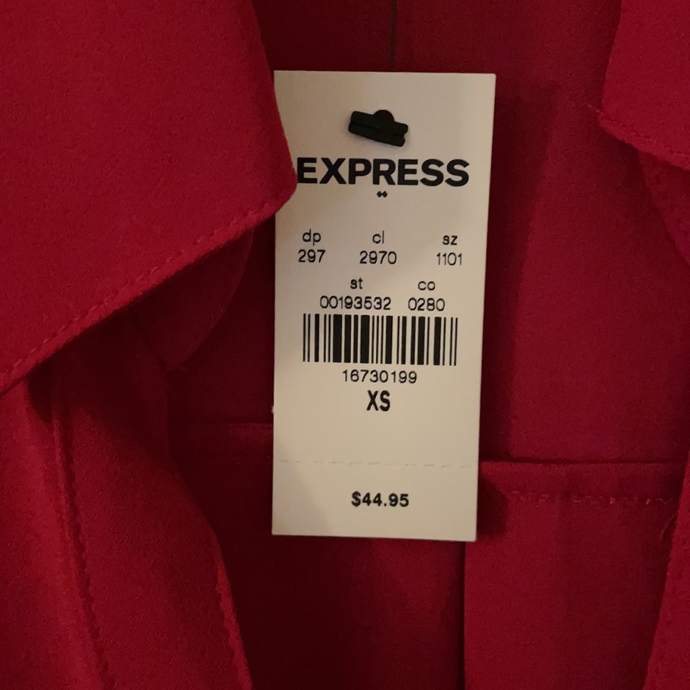 Cute Express button down, light weight. - Picture 2 of 2